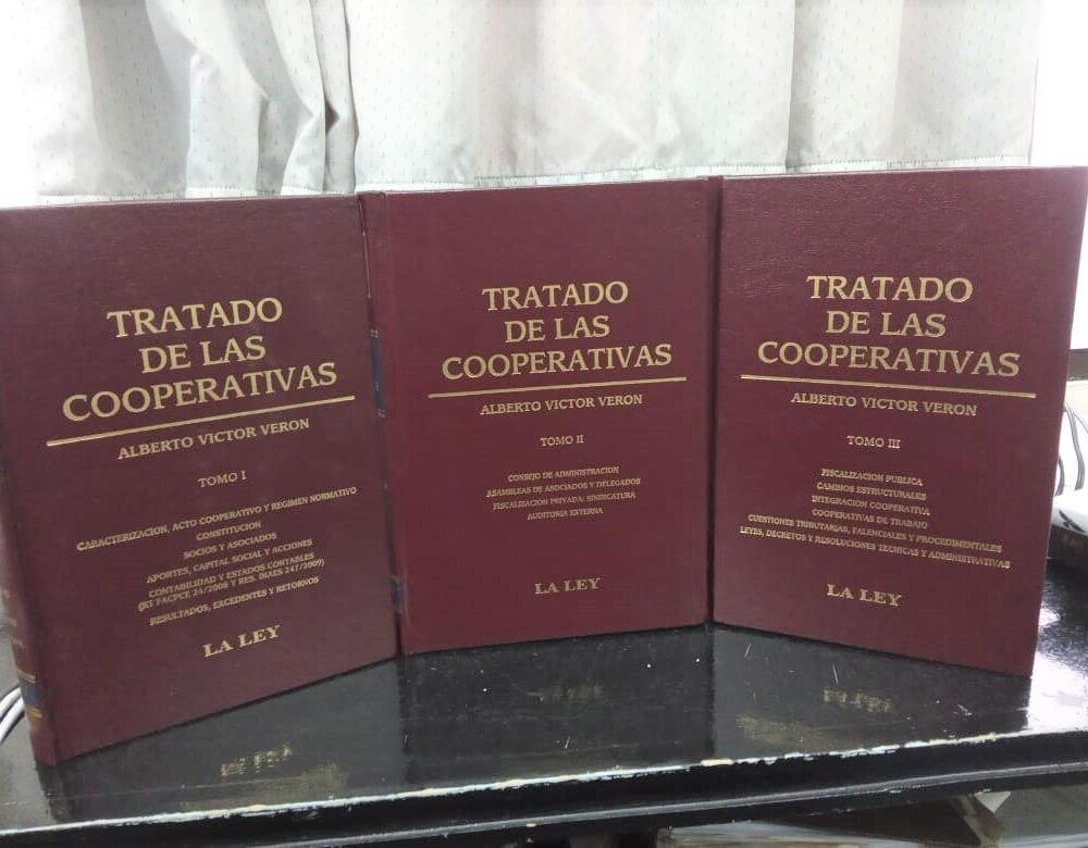 Tratado De Las Cooperativas 3 Tomos Veron