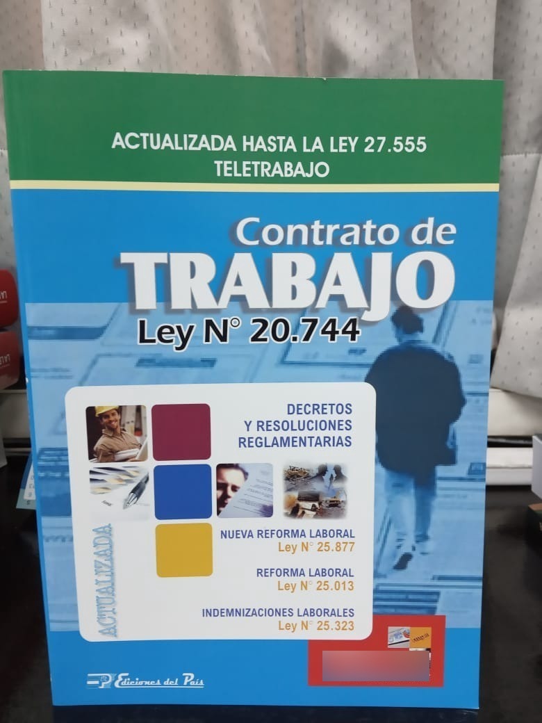 Contrato De Trabajo Ley Nº 20744