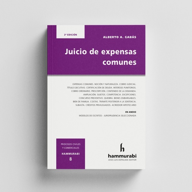Juicio De Expensas Comunes - Alberto A. Gabás