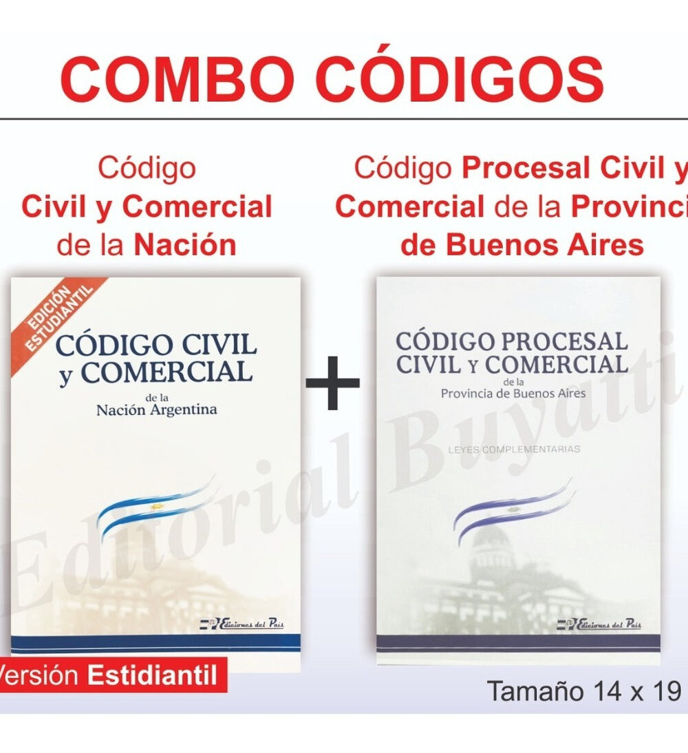 Codigo Civil Y Comercial + Procesal Civil Provincia