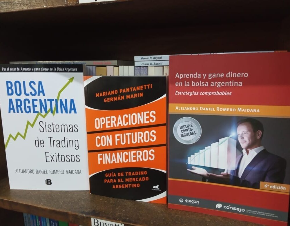 Combo Bolsa Argentina + Aprenda Y Gane + Operaciones