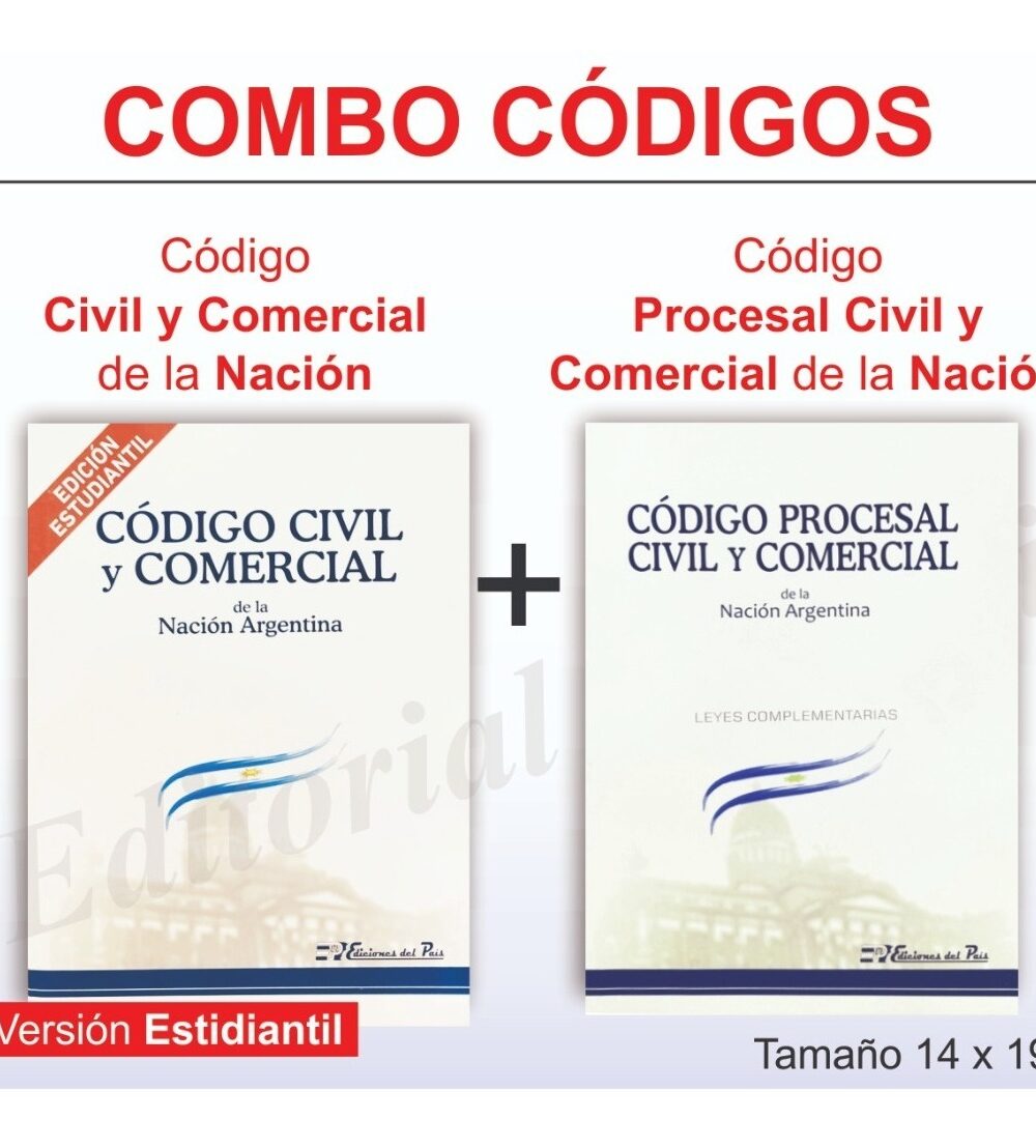 Codigo Civil Y Comercial + Codigo Procesal Civil Nacion
