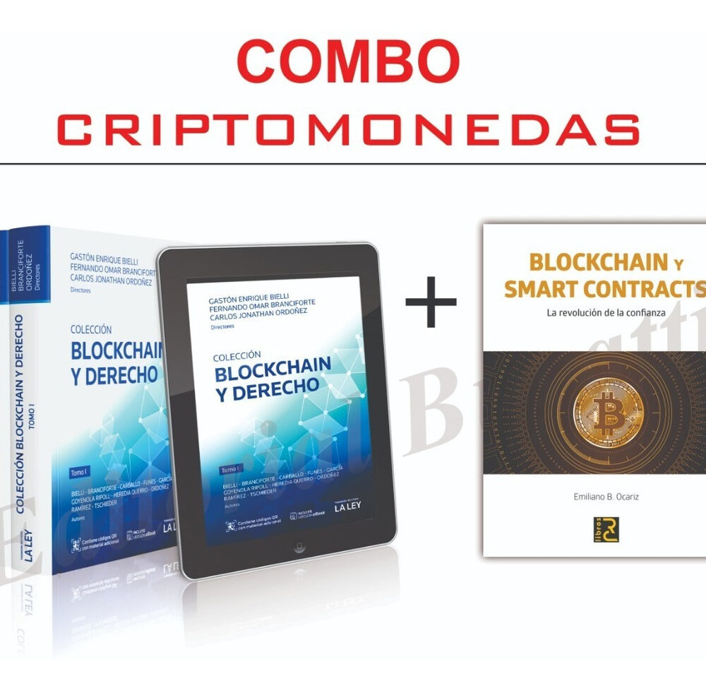 Combo Blockchain Y Derecho + Blockchain Y Smart Contacts