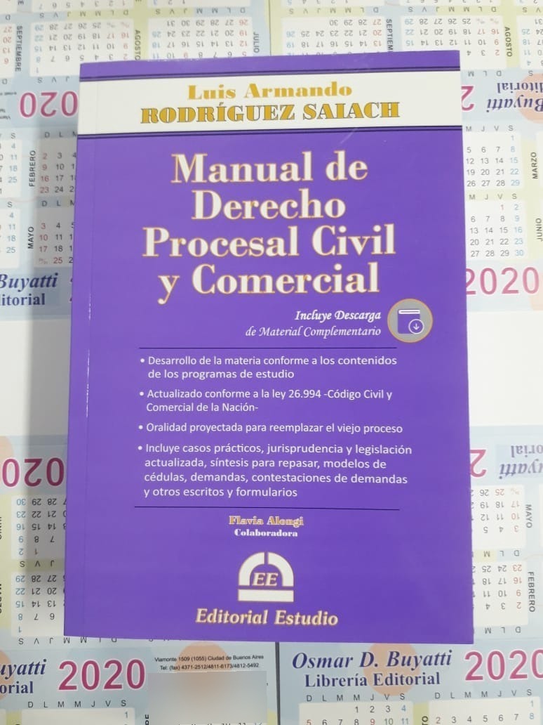 Manual De Derecho Procesal Civil Y Comercial