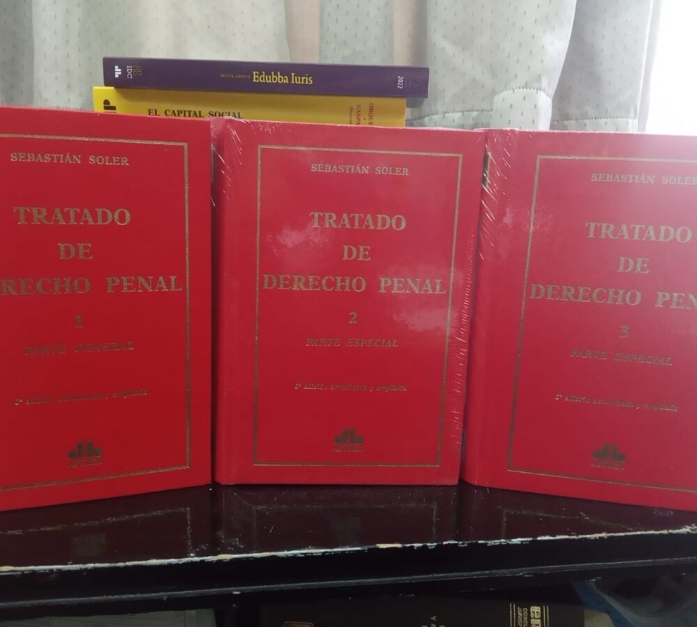 Tratado De Derecho Penal 3 Tomos