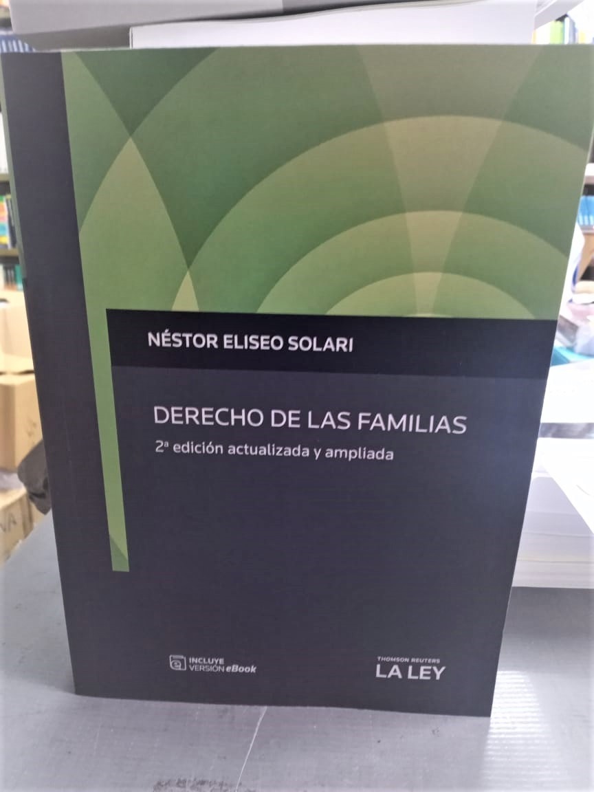 Derecho De Las Familias 2° Edicion Nestor Solari