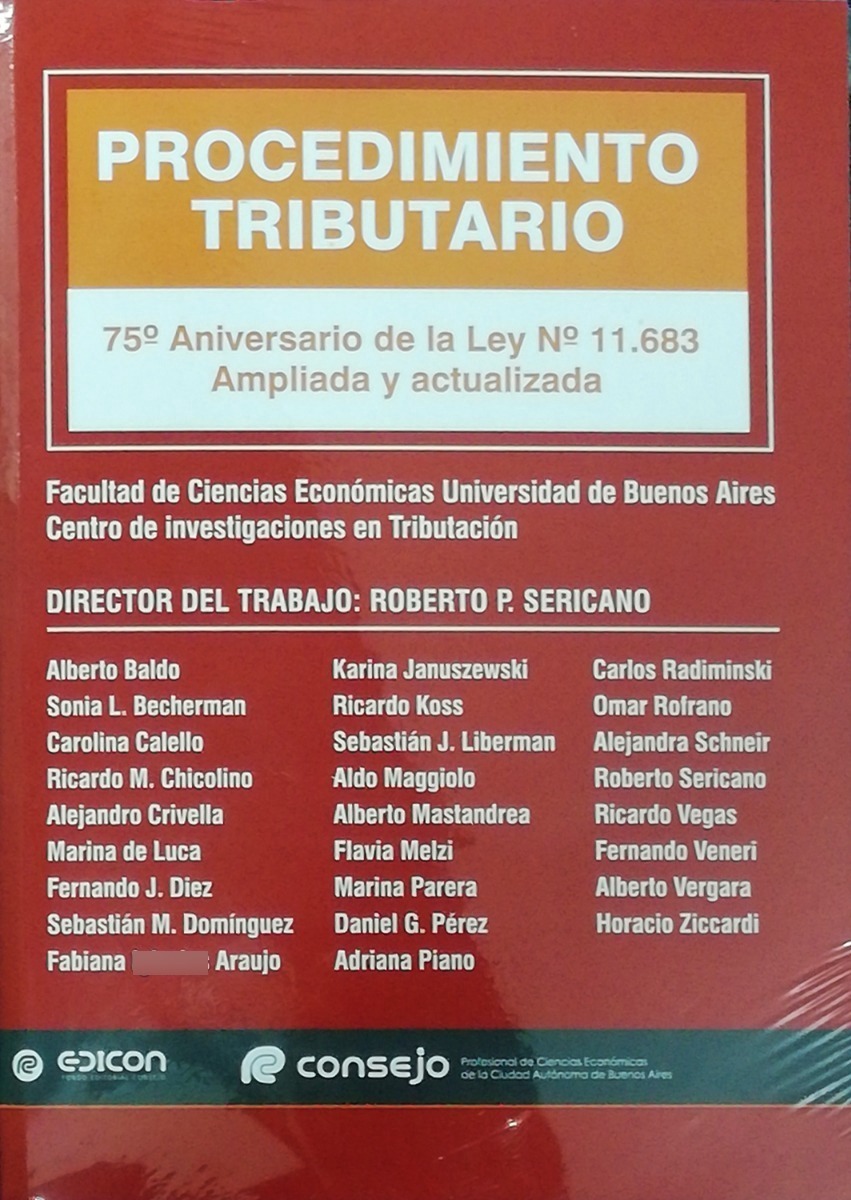 Procedimiento Tributario 75° Aniversario De La Ley N° 11683