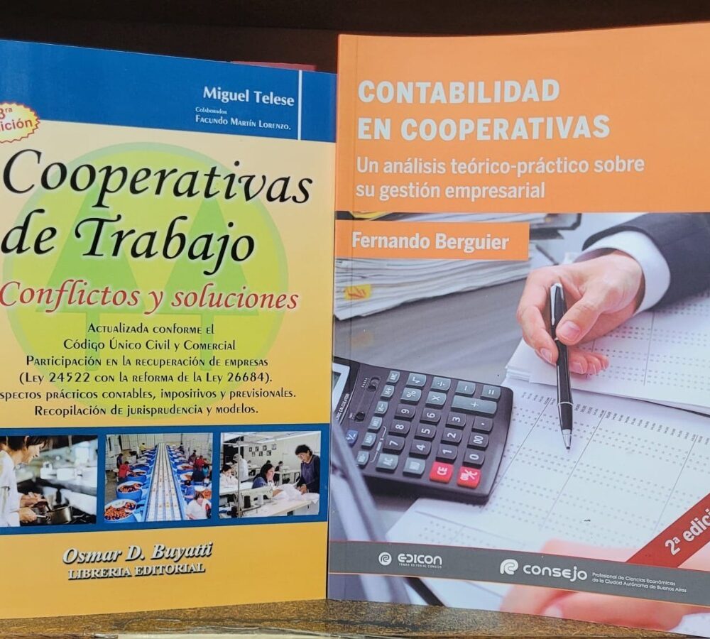 Combo Cooperativas De Trabajo + Contabilidad En Cooperativas