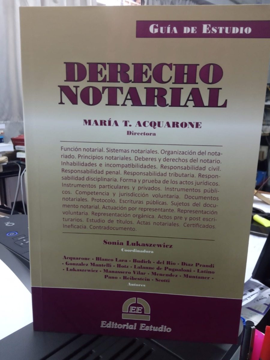 Guia De Estudio - Derecho Notarial