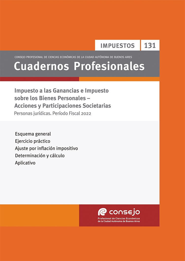 Cuadernos Prof. N° 131 Ganancias Personas Jurídicas