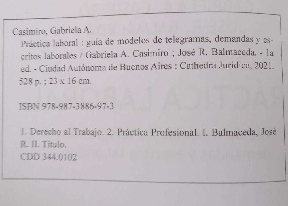 Práctica Laboral Modelos / Casimiro - Balmaceda - Imagen 2