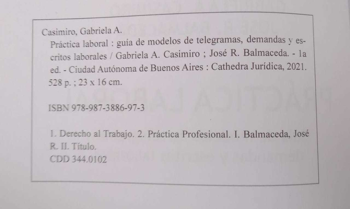 Práctica Laboral Modelos / Casimiro - Balmaceda - Imagen 2