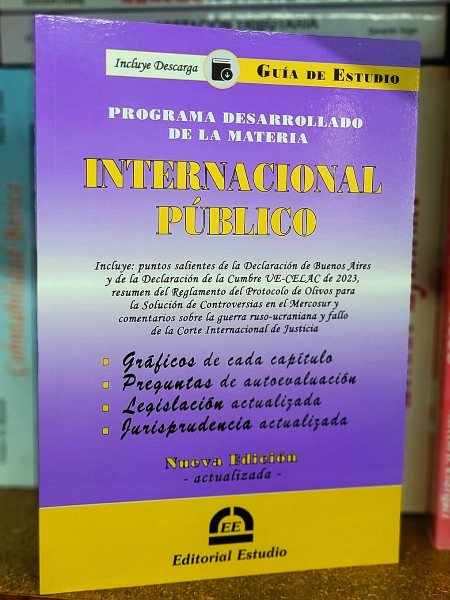 Guia De Estudio Internacional Publico
