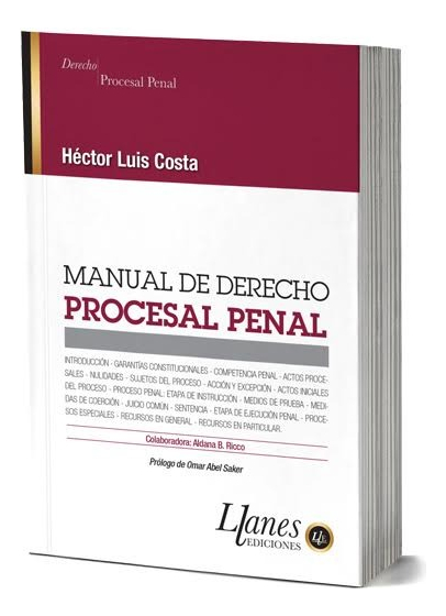 Manual De Derecho Procesal Penal