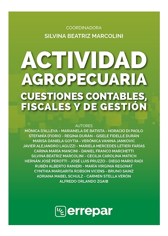 Actividad Agropecuaria - Cuestiones Contables Fiscales Gesti