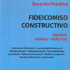 Fideicomiso Constructivo, De Rondina, Homero. Editorial Valletta, Tapa Tapa Blanda En Español