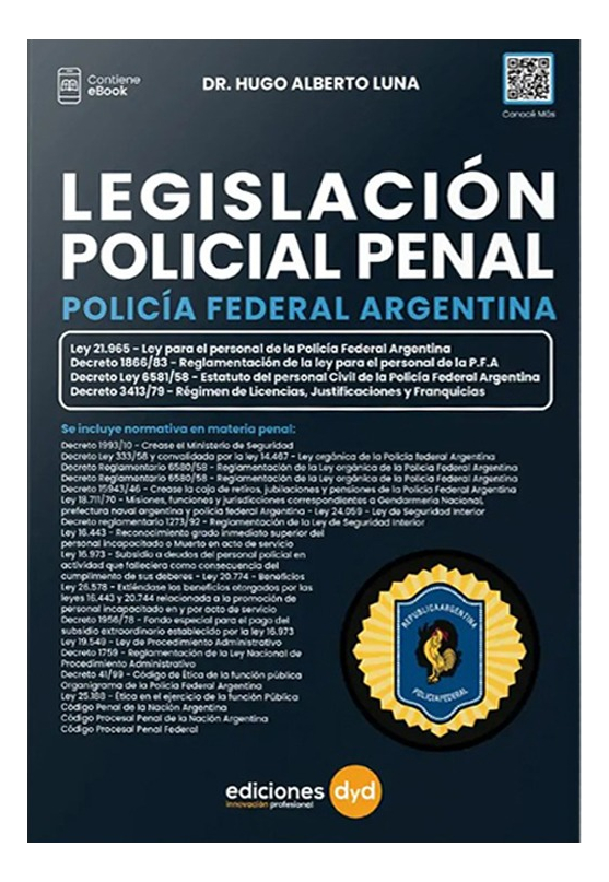 Legislación Policial Penal Última Edición
