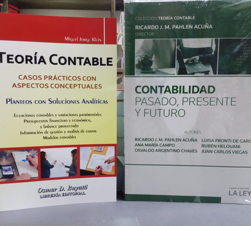 Combo Teoria Contable + Contabilidad Pasado Presente Y Fut.