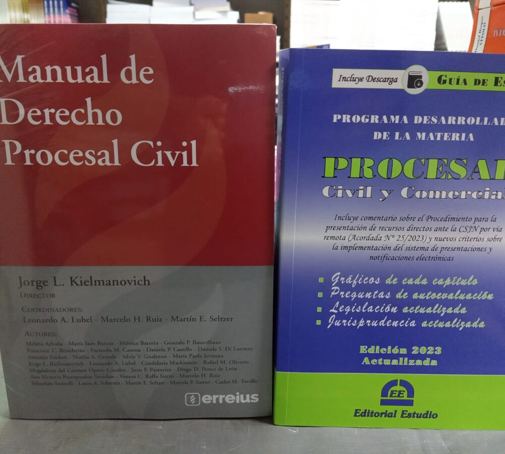 Combo Manual Procesal Civil + Guia De Estudio