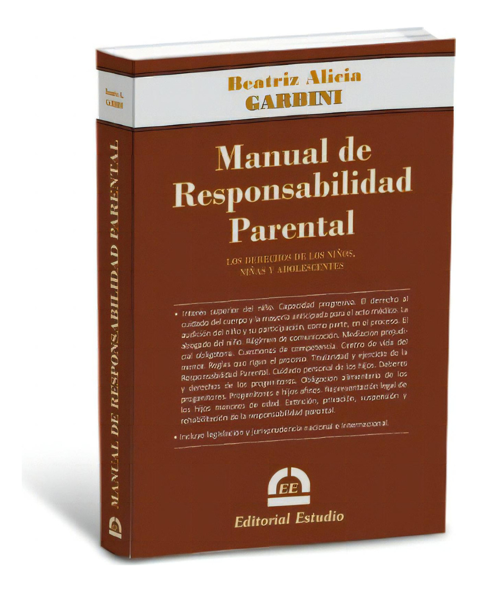 Manual De Responsabilidad Parental - Garbini, De Garbini. Editorial Estudio, Tapa Blanda En Español, 2023