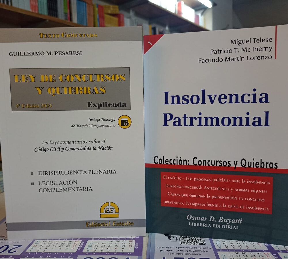 Combo Ley De Concursos + Insolvencia Patrimonial