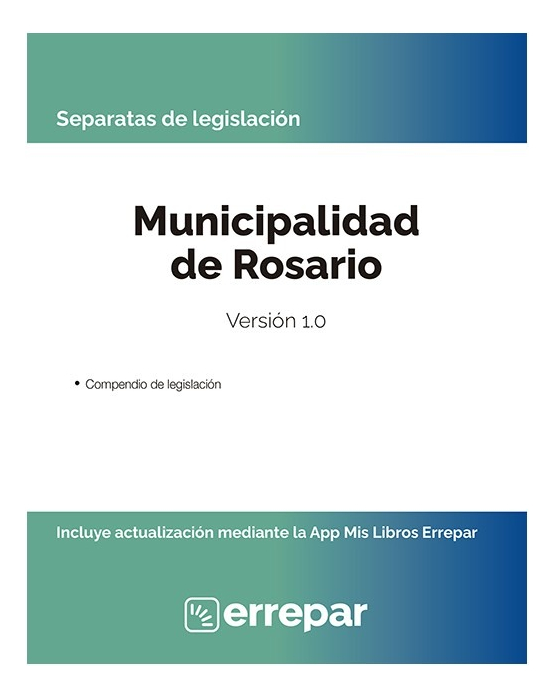 Municipalidad De Rosario Separata Ultima Edicion
