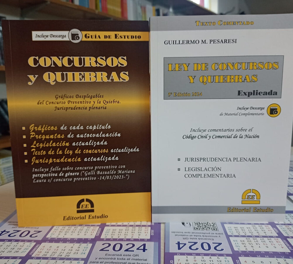 Concursos Y Quiebras Pack Guía Estudio + Ley Comentada