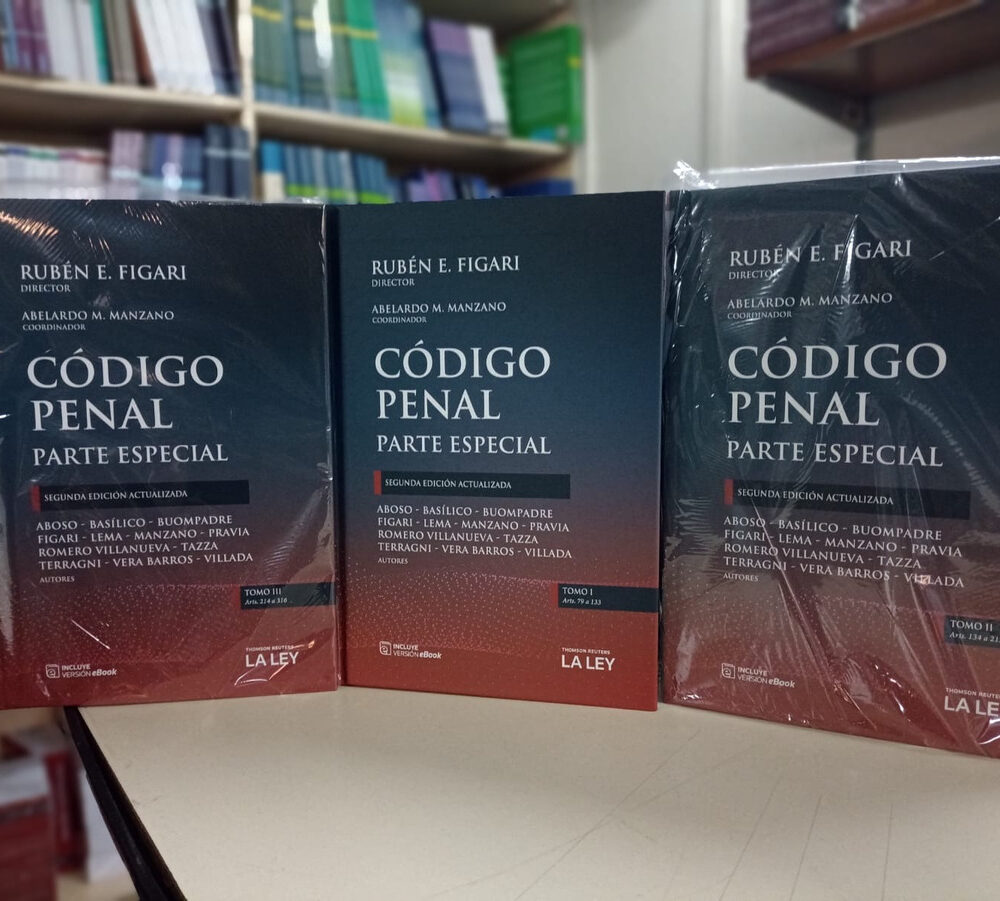 Codigo Penal Parte Especial 3 Tomos