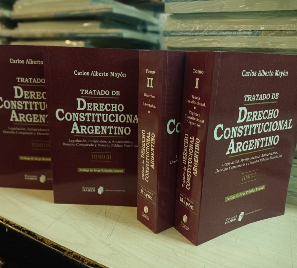 Derecho Constitucional Argentino 4 Tomos Carlos A. Mayon