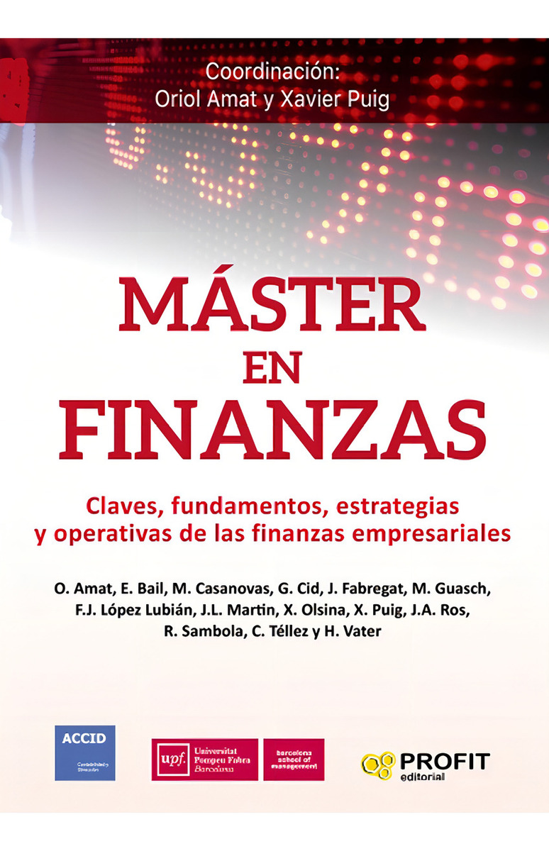 Master En Finanzas - Xavier Puig / Oriol Amat