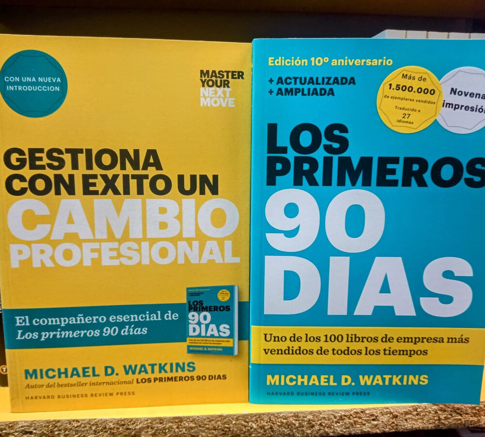 Combo Los Primeros 90 Dias + Gestiona Con Exito Un Cambio