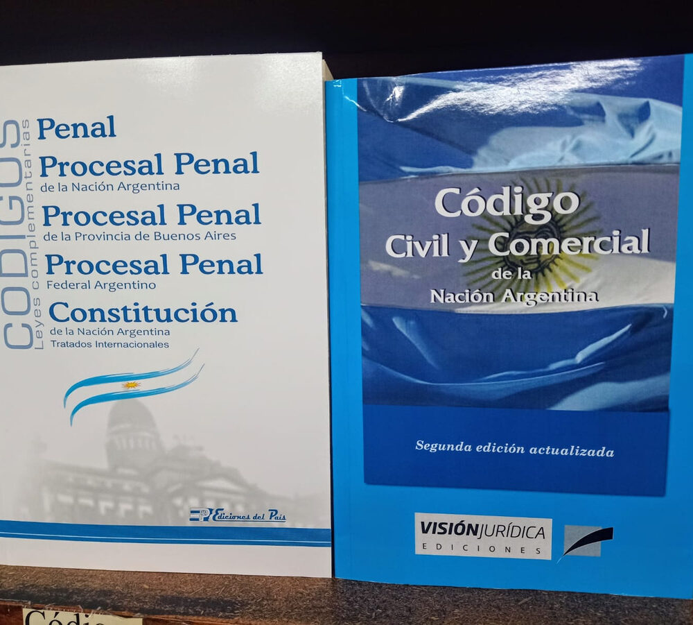 Combo Codigo Penal X 4 + Codigo Civil Vision Juridica