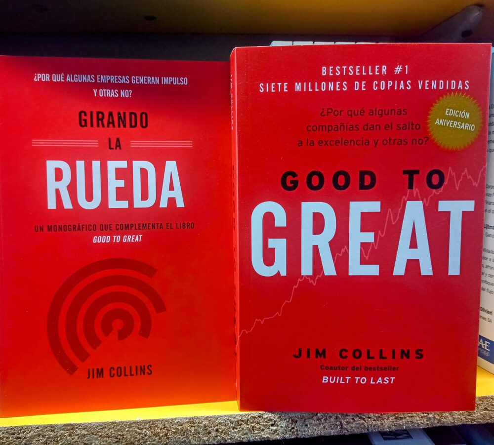 Combo Good To Great + Girando La Rueda Jim Collins
