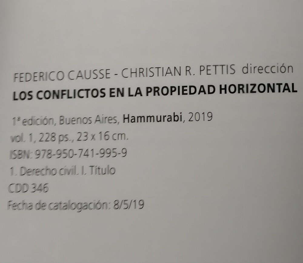Los Conflictos En La Propiedad Horizontal / Causse - Pettis - Imagen 2