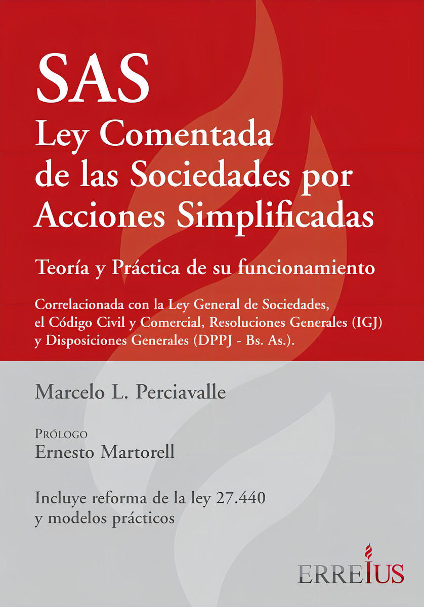 Sas - Ley Comentada - Sociedades Por Acciones Simplificada