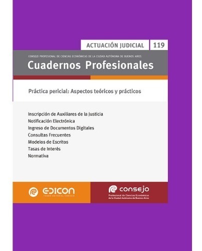 Cuadernos Profesionales N° 119 Practica Pericial
