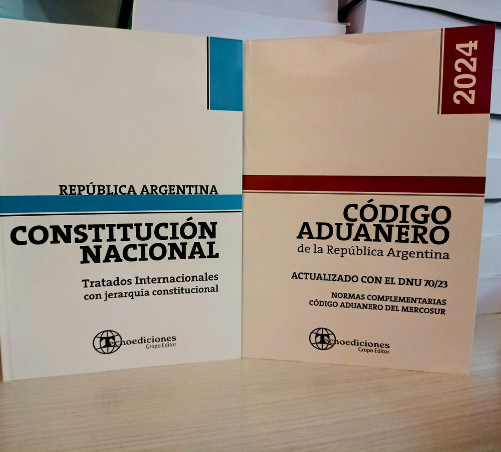 Combo Codigo Aduanero + Constitucion Nacional