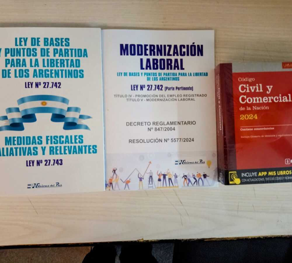 Combo Codigo Civil + Ley De Bases + Modernizacion Laboral