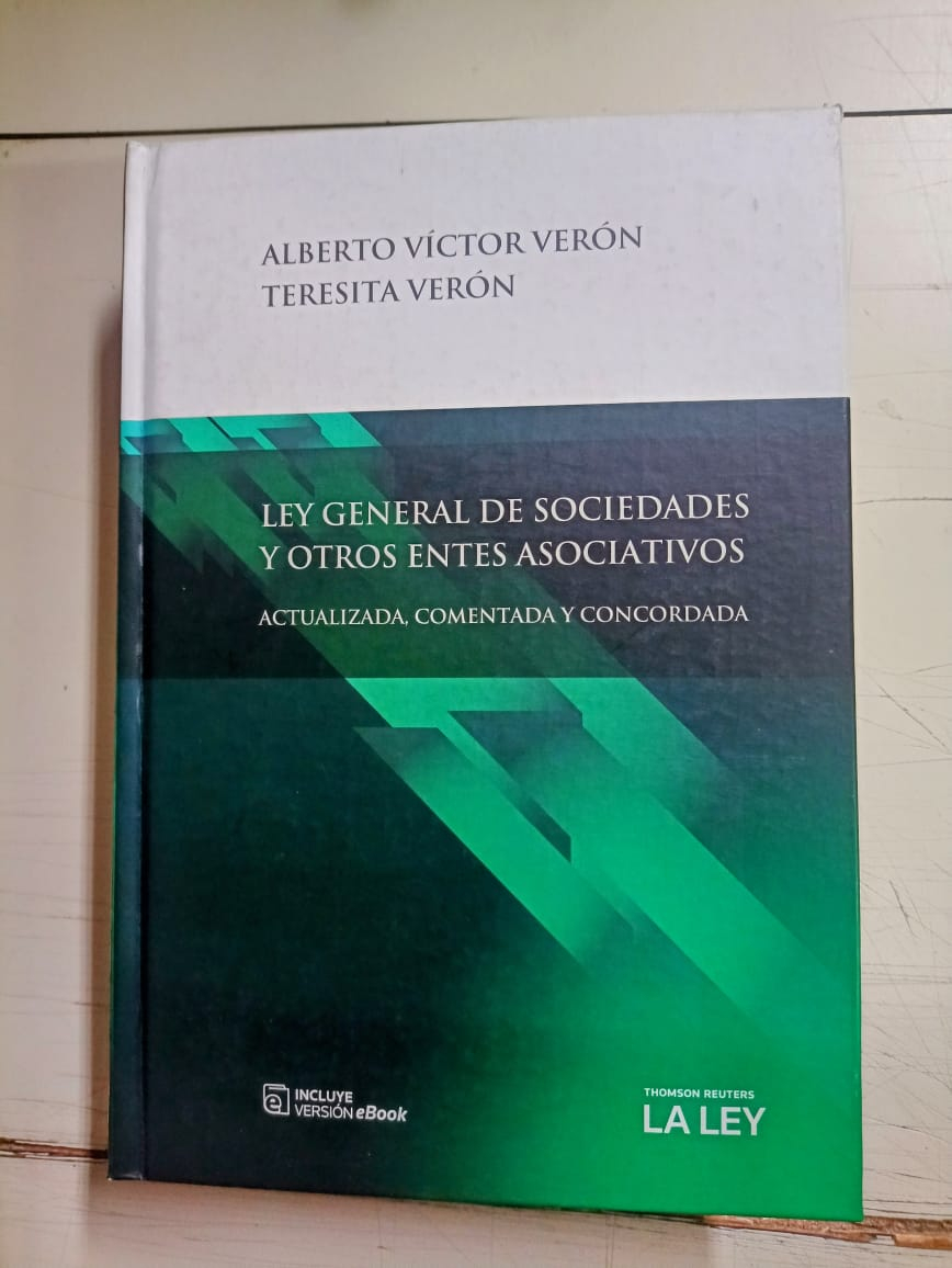 Ley General De Sociedades Y Otros Entes Asociativos - Verón