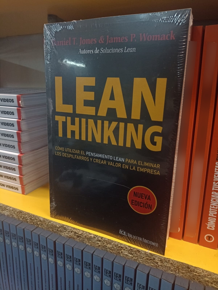 Lean Thinking, De Daniel Jones - James Womack. Editorial Valletta, Tapa Blanda, Edición Última Edición En Español, 2022