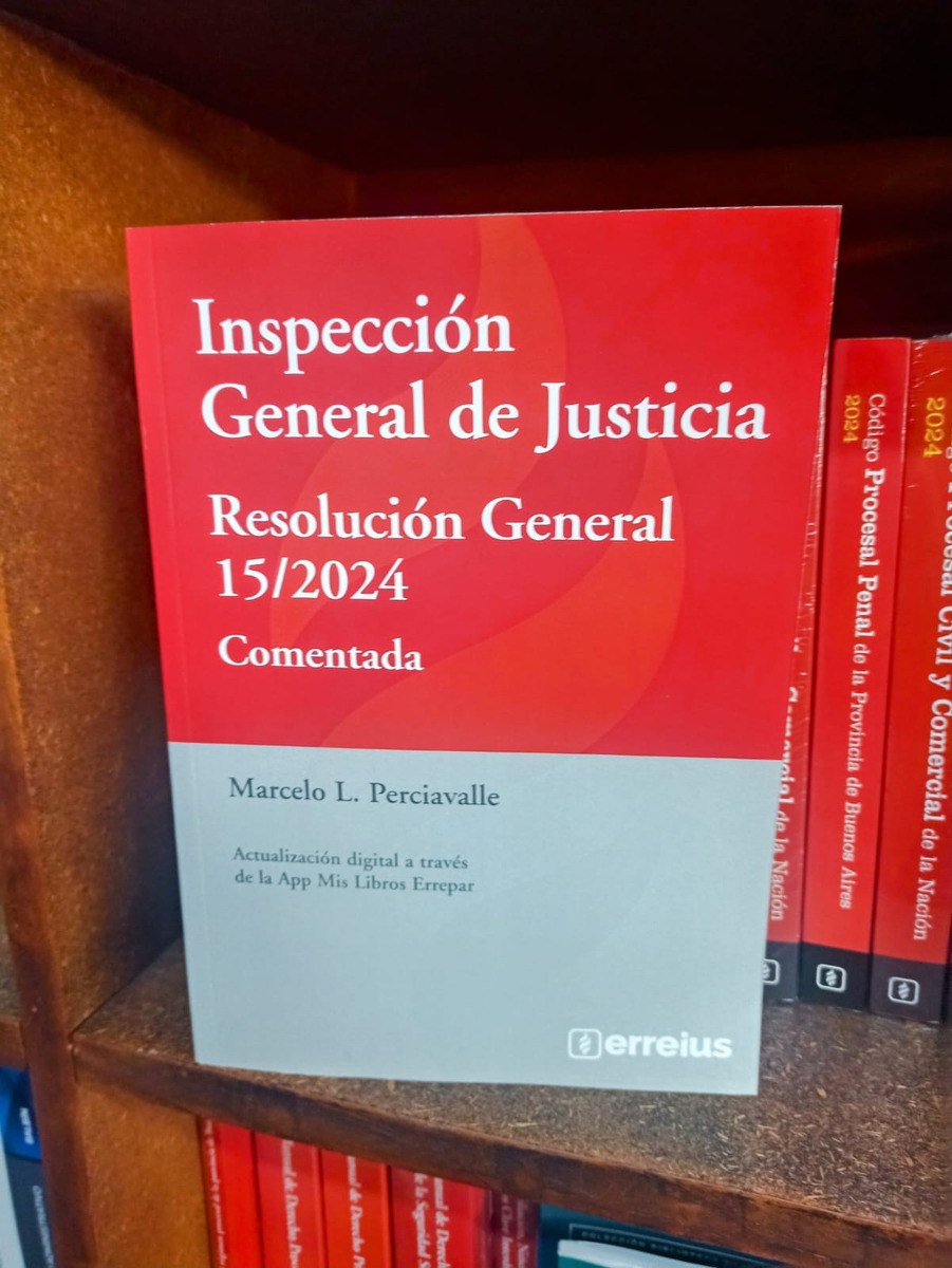 Inspeccion General De Justicia Resolucion General 15/2024