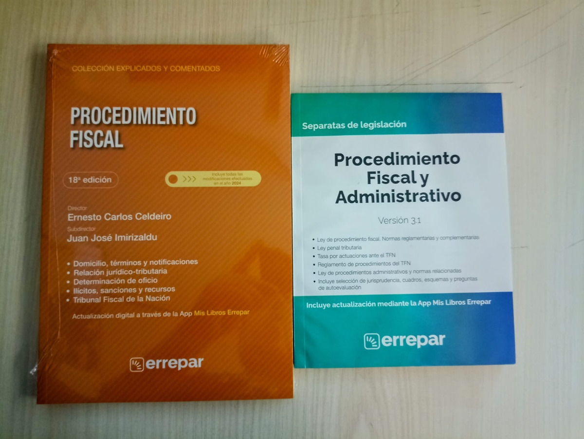 Pack Procedimiento Fiscal Separata + Explicado Y Comentado