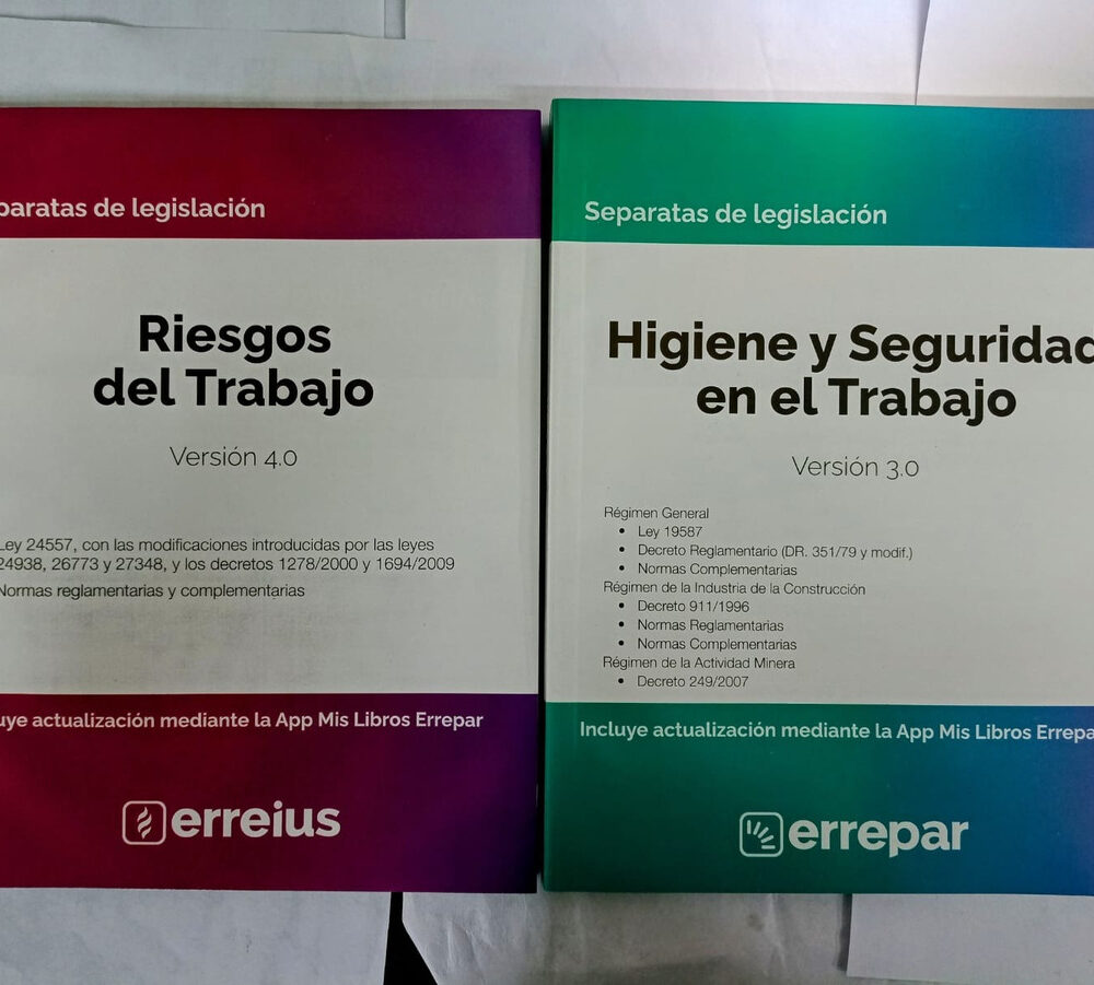 Combo Higiene Y Seguridad + Riesgos Del Trabajo