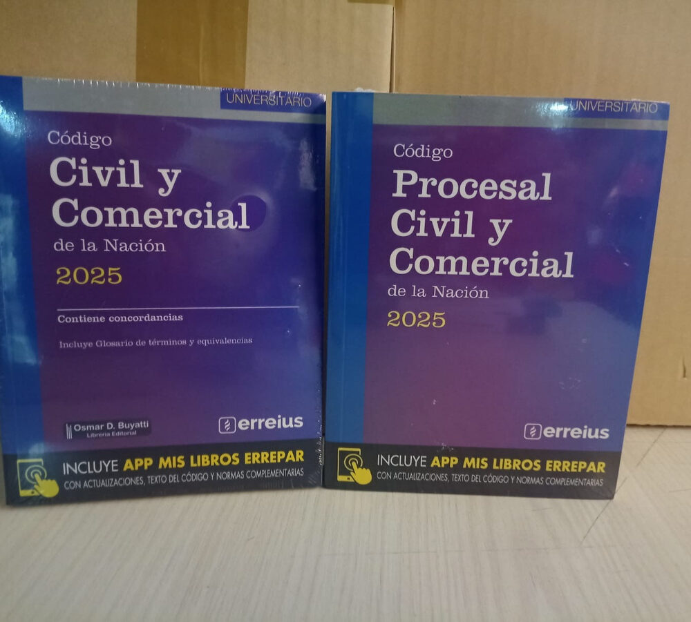 Combo Codigo Civil + Procesal Civil Pocket Errepar
