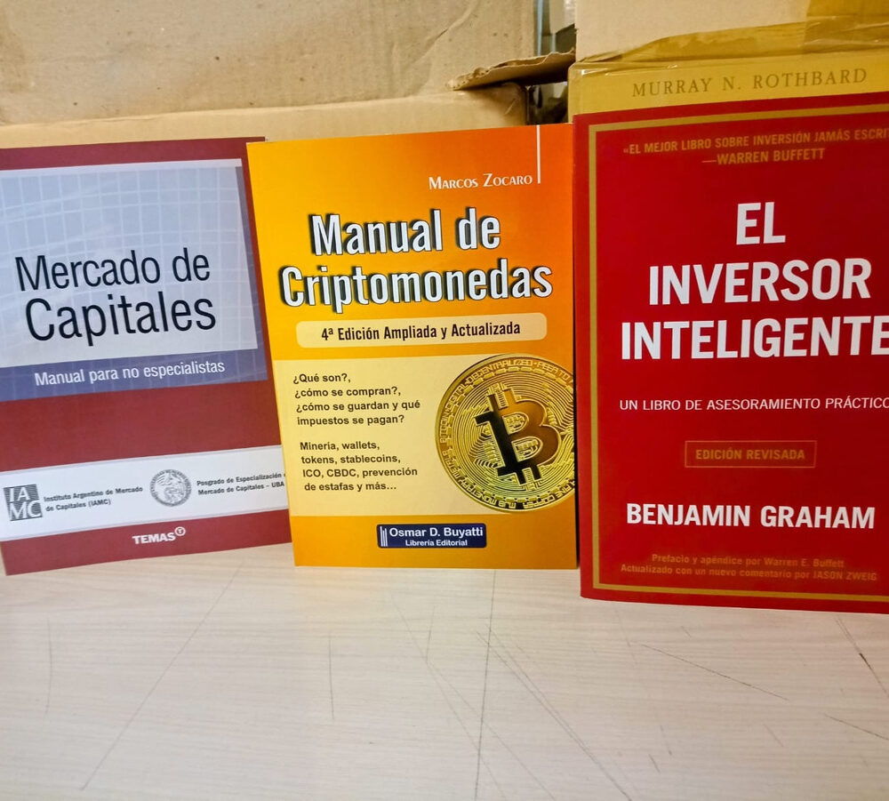 Combo Criptomonedas + Mercado De Capitales + El Inversor Int