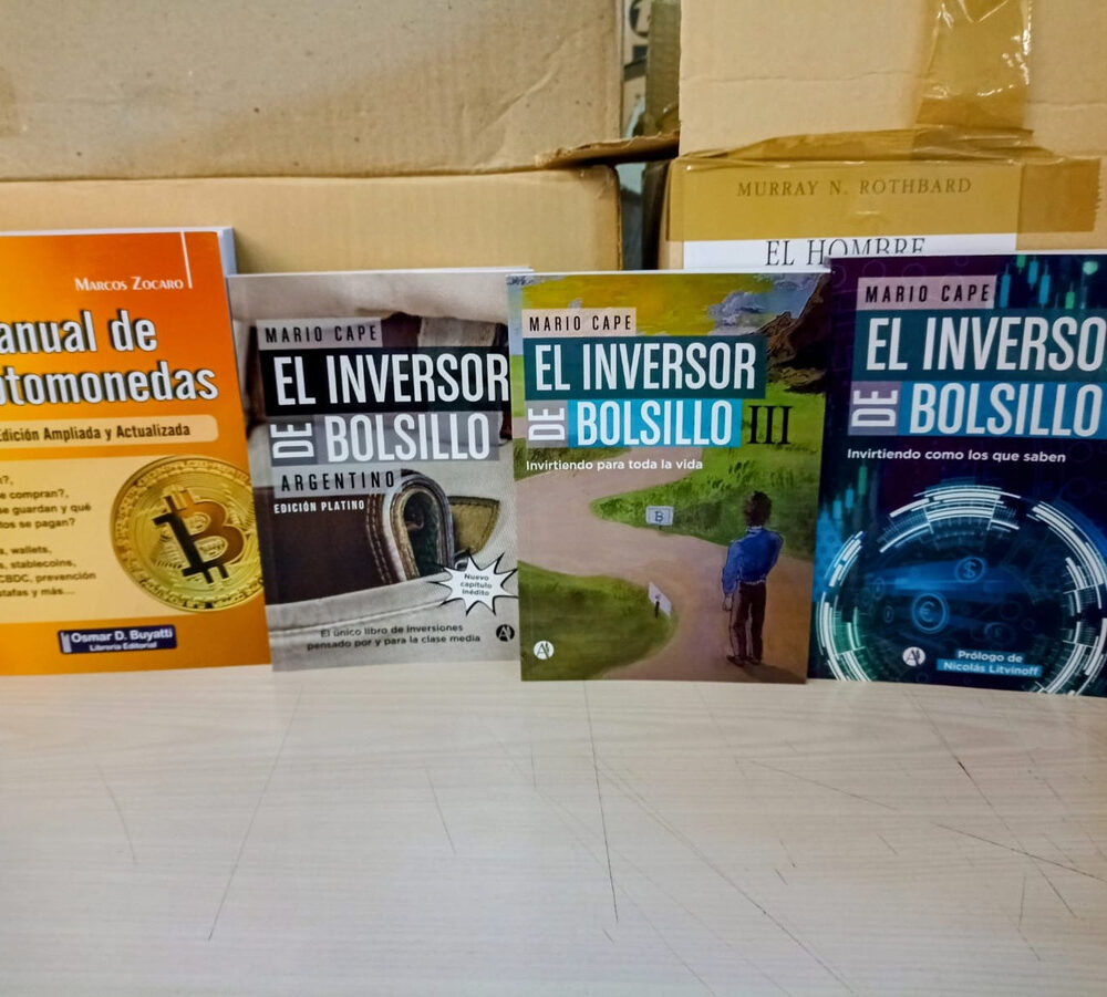 Combo Manual De Criptomonedas + El Inversor De Bolsillo X 3