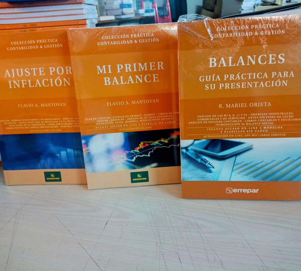Combo Contabilidad Balances + Mi Primer Balance + Ajuste