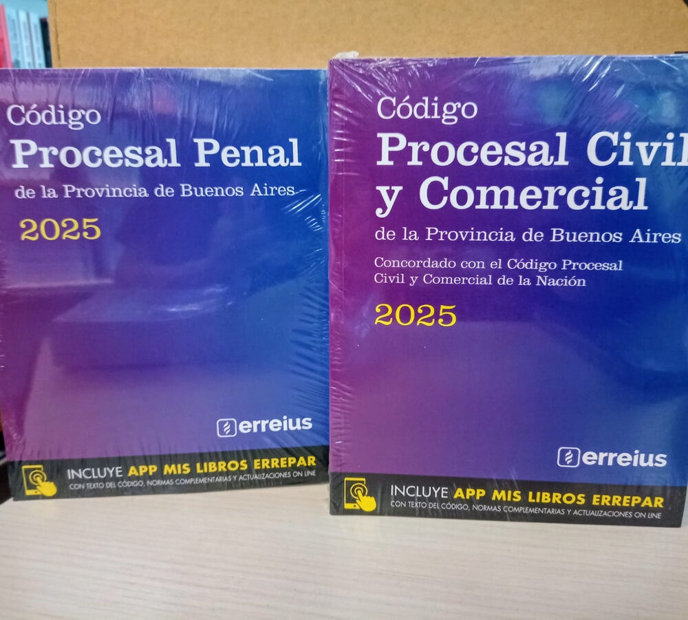 Combo Procesal Civil + Procesal Penal De La Provincia Errepa