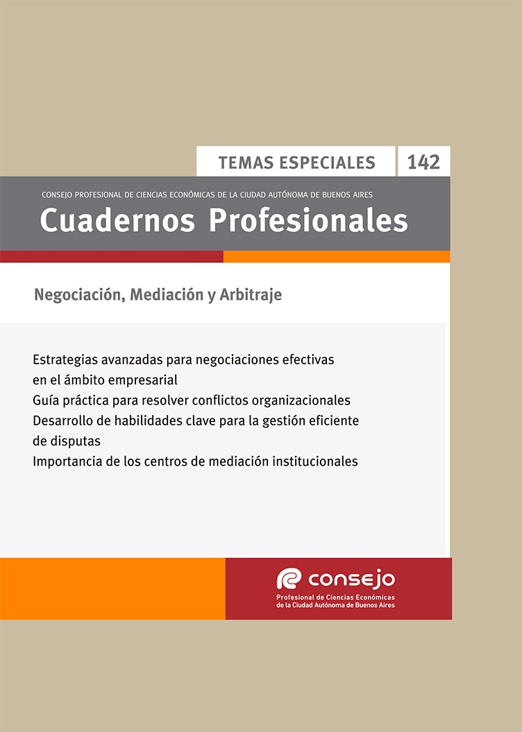Cuadernos Profesionales Nro 142 Negociacion, Mediacion Y Arb