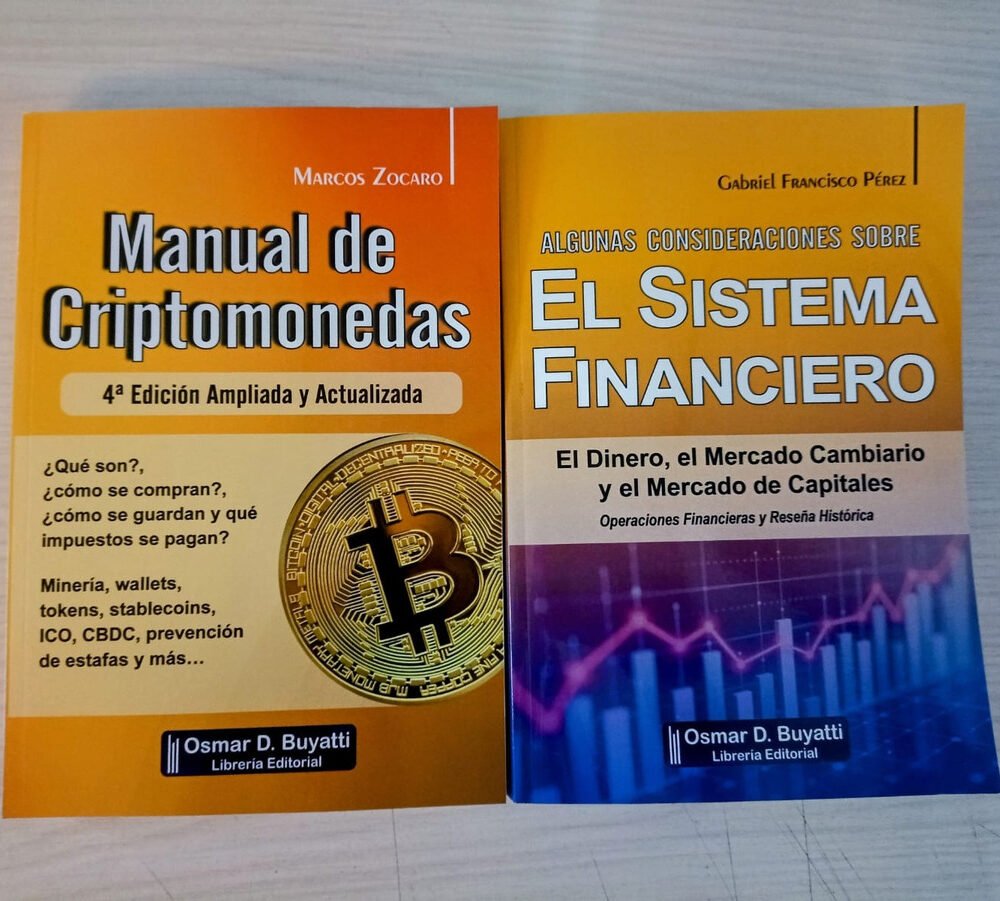 Combo Manual De Criptomonedas + Sistema Financiero